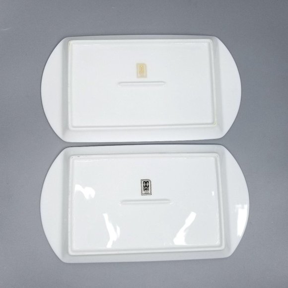 DAKS London Rectangle Snack Luncheon Plate Mug Set